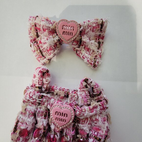 Labubu Clothes Set dress with Bow #33 - Picture 3 of 3